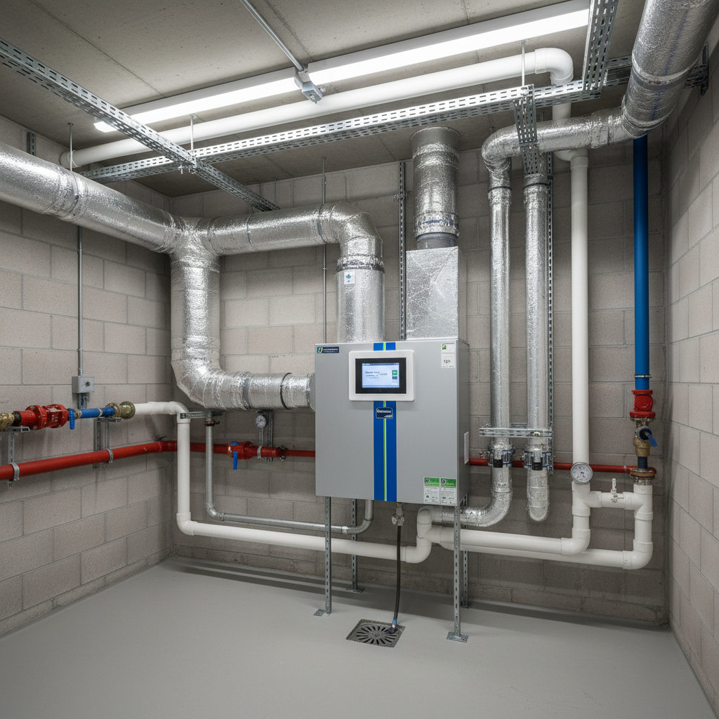 WTW-unit voor ventilatie systeem D